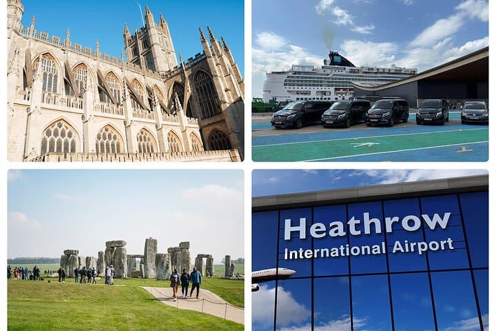 Southampton to Stonehenge and Bath: Private Cruise Transfer and Sightseeing