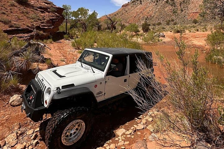 Toquerville Falls 4x4 Jeep Tour — Swim the Upper Falls & Off-Road the Red Desert photo 4