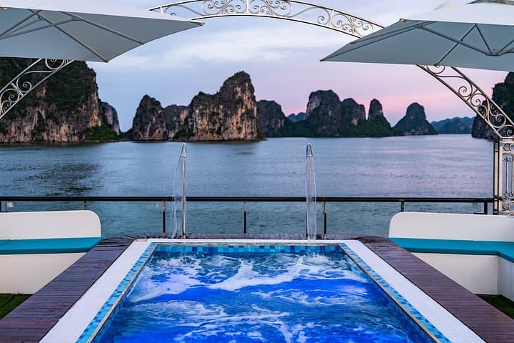 Halong Bay Luxury Day Cruise: Kayak Caves & Sunset from Hanoi photo 3