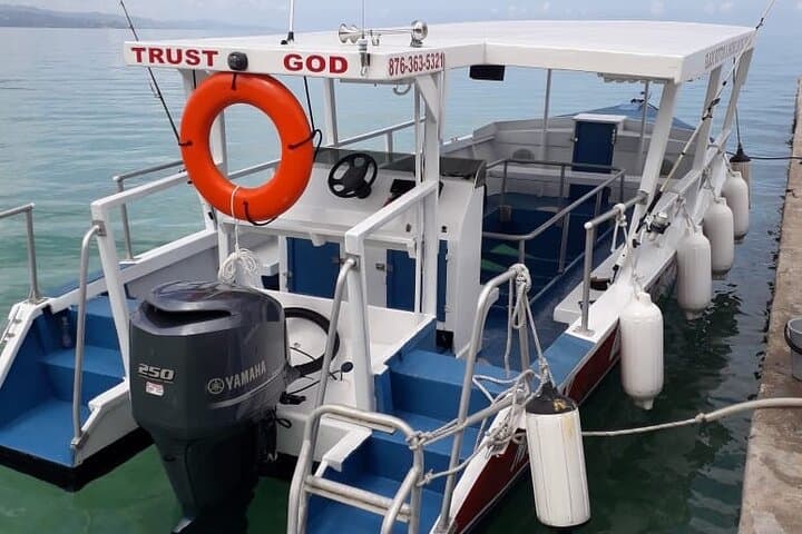 Montego Bay Glass-Bottom Boat & Snorkeling Adventure: Reefs, Fish & Hip Strip Highlights photo 1