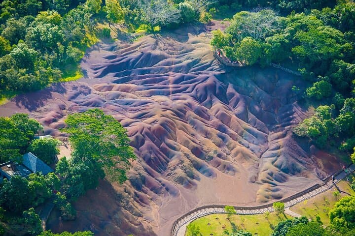 Fly Over Mauritius: Helicopter Sightseeing to the Underwater Waterfall and Le Morne photo 4