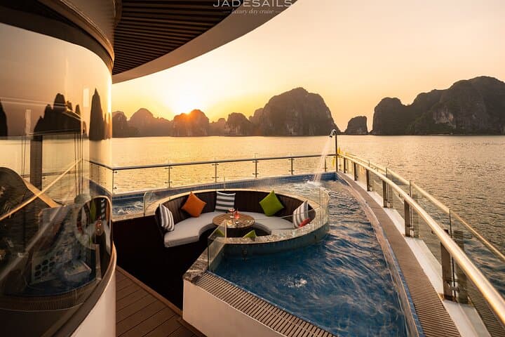 Jade Sails Luxury Day Cruise in Lan Ha Bay from Hanoi — Buffet, Kayak & Jacuzzi photo 5