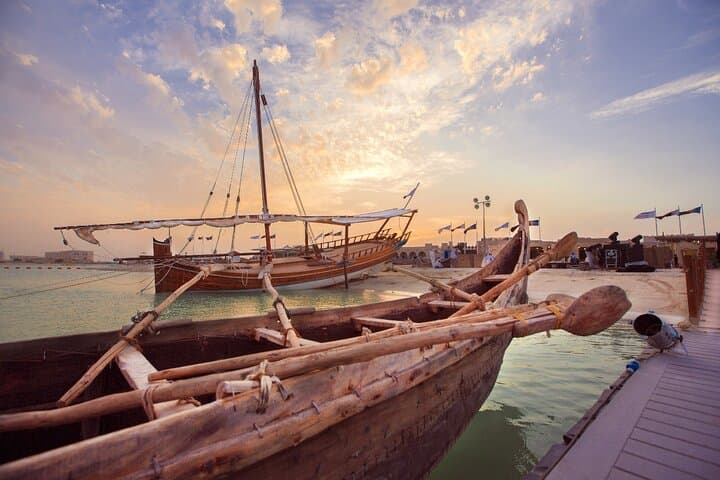 Doha Sunset Dhow Cruise: Evening Dhow Sail Along the Corniche