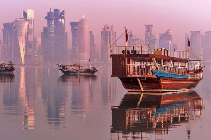 Doha Sunset Dhow Cruise: Evening Dhow Sail Along the Corniche photo 3