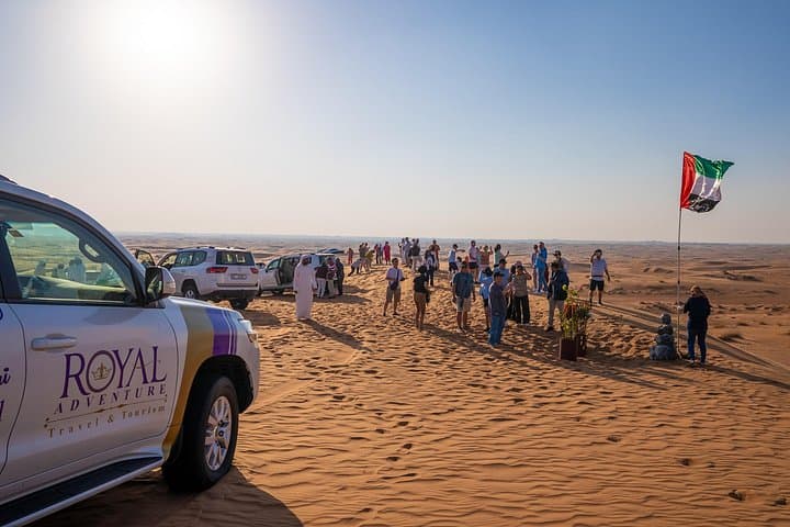 Dubai Morning Desert Safari: Dune Bashing, Camel Ride & Sandboarding photo 2