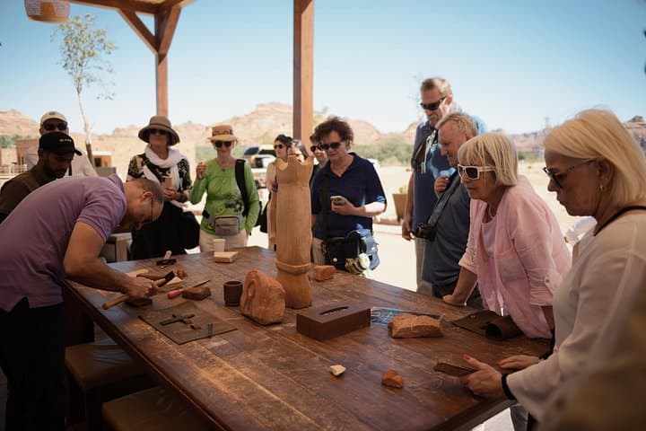 Hegra & Dadan Full-Day Heritage Tour: Explore AlUla’s Nabataean Tombs, Dadan Ruins & Oasis Walk photo 4