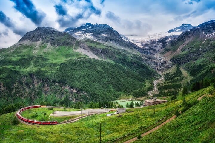 Private Bernina Express Day Tour from Milan to St. Moritz via Tirano