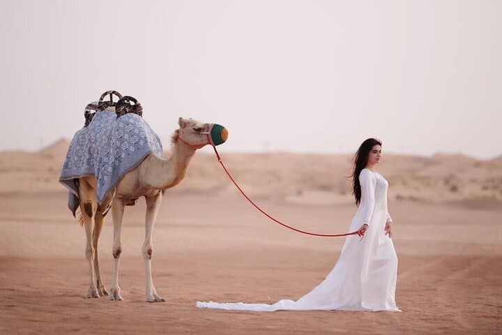 Dubai Evening Desert Safari: Quad Bike, Camel Ride & Sunset BBQ photo 4