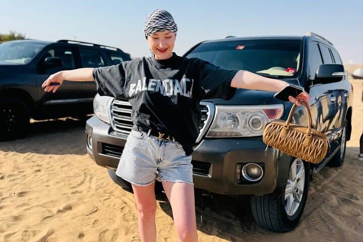 Dubai Evening Desert Safari: Quad Bike, Camel Ride & Sunset BBQ photo 6