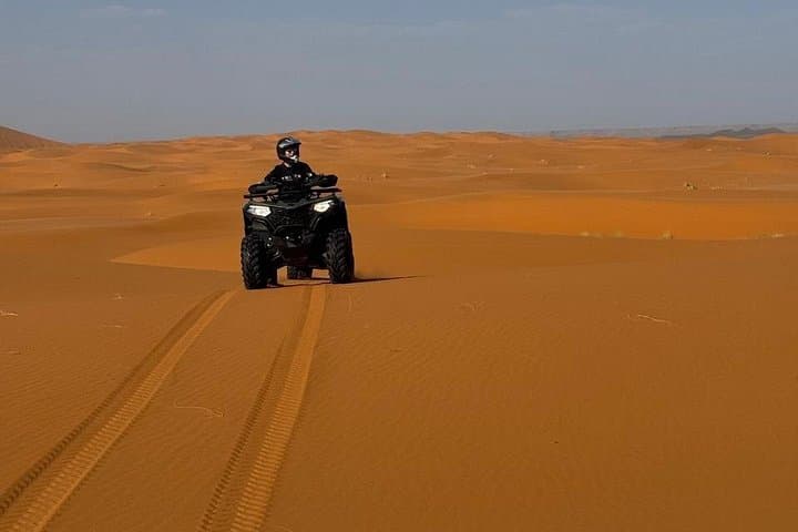 Merzouga Quad Biking in Erg Chebbi: 1-Hour Desert ATV Adventure photo 4