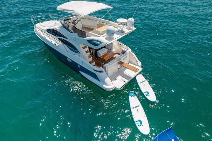 Private Luxury Yacht Charter: 45-Foot Azimuth Cruise & Snorkel in Los Cabos photo 4