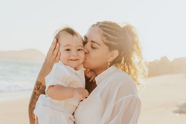Family Beach Photo Shoot at Sunset Monalisa — Cabo San Lucas Portrait Session photo 2