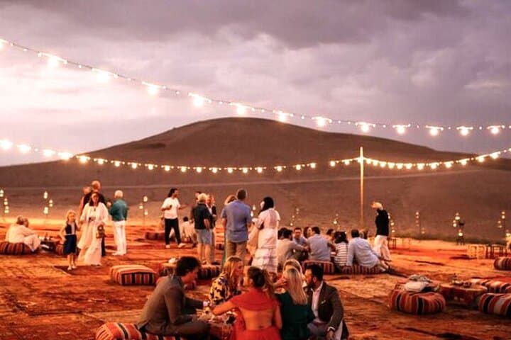 Marrakech to Agafay: Sunset Dinner, Pool & Fire Show in the Desert photo 5