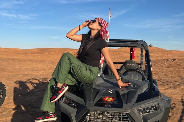 Dubai Morning Desert Safari: Dune Bashing, Sandboarding & Camel Rides photo 3