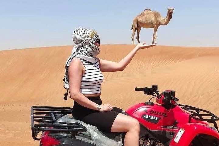 Dubai Morning Desert Safari: Dune Bashing, Sandboarding & Camel Rides photo 5