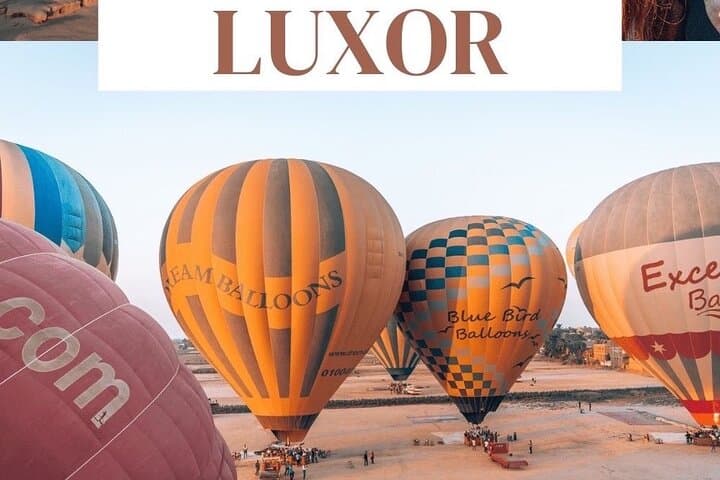 Sunrise Hot Air Balloon Over Luxor — Fly Above Ancient Thebes photo 2