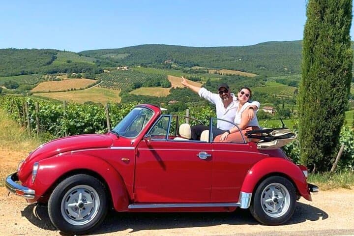 Vintage Beetle Tuscany Wine Tour: Chianti & Brunello from Barberino