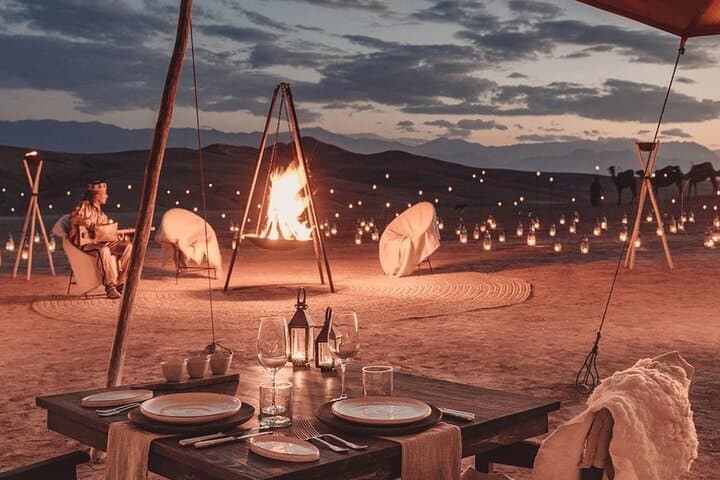 Agafay Desert Camel Ride, Dinner & Fire Show — Marrakech Evening Excursion photo 2