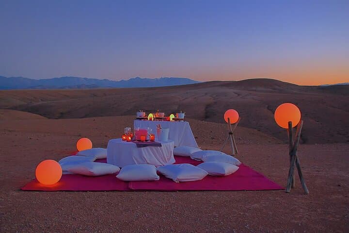 Agafay Desert Camel Ride, Dinner & Fire Show — Marrakech Evening Excursion photo 4