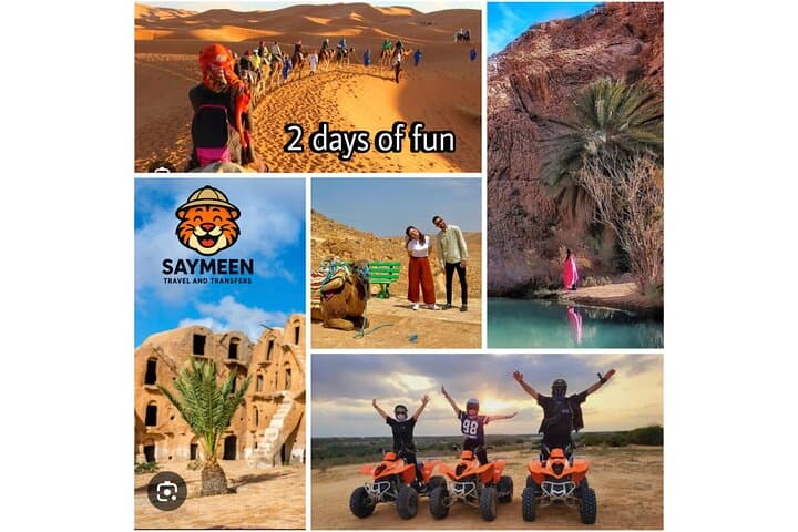 2-Day VIP Tunisian Sahara Adventure: Guided Desert Camp from Sousse