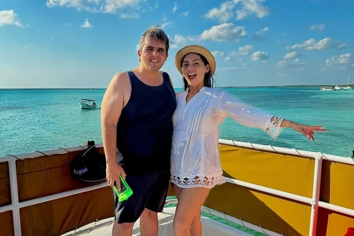 Cozumel Catamaran Snorkel at El Cielo with Open Bar and Lunch photo 4