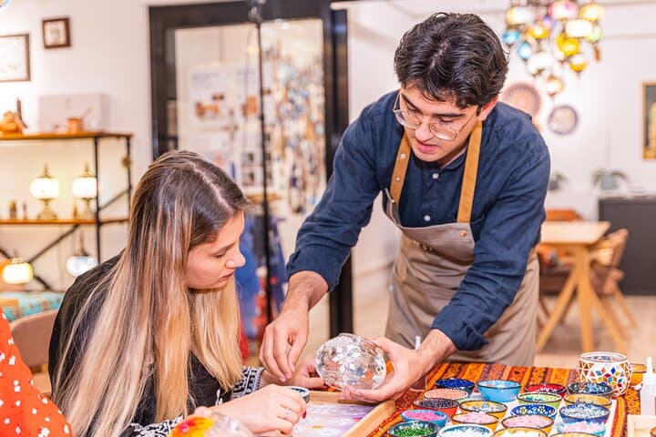 Create Your Own Turkish Mosaic Lamp in Brighton, MA — Hands-On Workshop photo 2