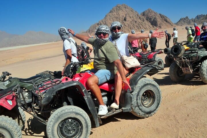 Sharm El Sheikh Desert Quad Safari & Bedouin Camel Ride