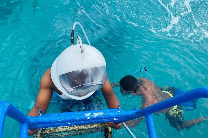 Underwater Helmet Walk at Nungwi — Zanzibar Sea Walk Experience
