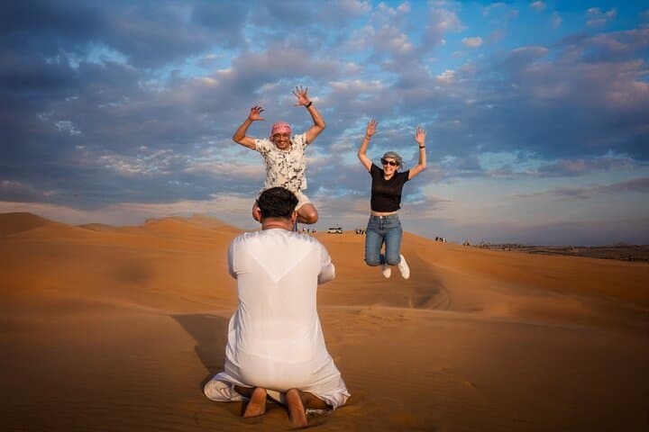 Overnight Desert Safari and Private Desert Camping in Dubai's Red Dunes photo 3