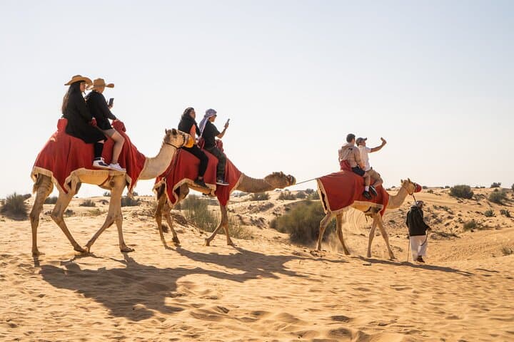 Overnight Desert Safari and Private Desert Camping in Dubai's Red Dunes photo 5