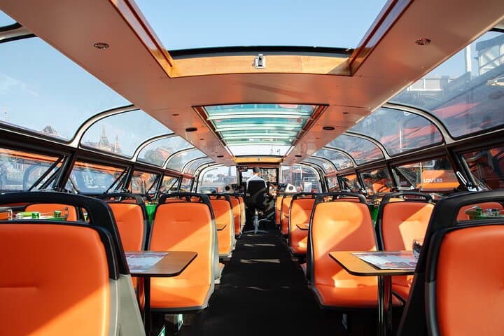Amsterdam Canal Pizza Cruise: 75-Minute Guided Tour with Drinks & Ice Cream photo 5