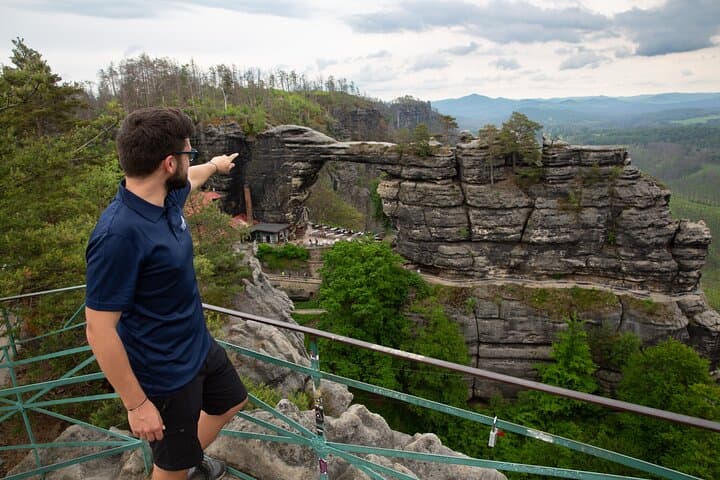 Bohemian-Saxon Switzerland Day Tour: Bastei, Pravčice Gate & Tisá Rocks photo 4