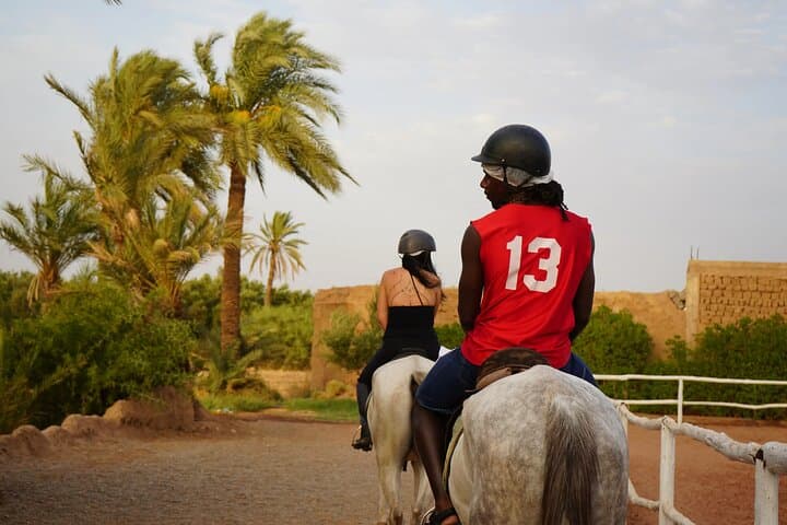 Sunset Horseback Ride Through Marrakech’s Palmeraie and Berber Tea Experience photo 4