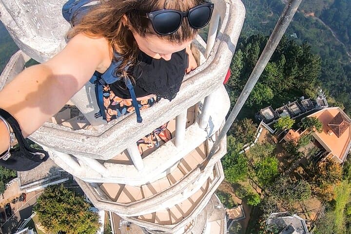 Kandy to Ambuluwawa Tower TukTuk Tour — Panoramic Tower Climb & Tea Factory Visit photo 3