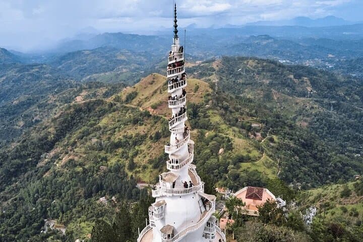 Kandy to Ambuluwawa Tower TukTuk Tour — Panoramic Tower Climb & Tea Factory Visit photo 4