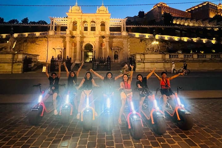 Budapest Night Tour on MonsteRoller e-Scooters — Castle Hill & Fisherman's Bastion Views photo 4