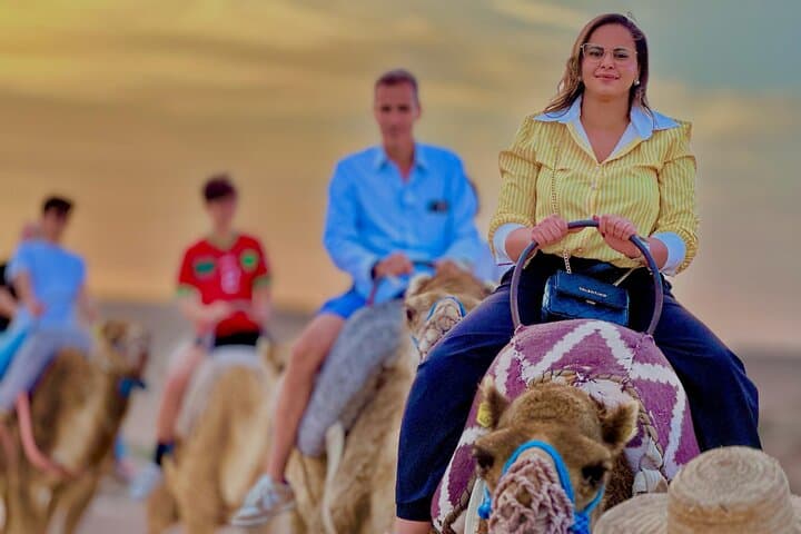 Sunset Quad Bike & Camel Ride in Agafay Desert — Dinner and Fire Show from Marrakech photo 2