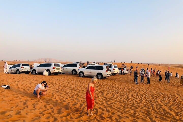 Dubai Red Sand Desert Safari: Evening Dune Drive, Camel Ride & BBQ Dinner photo 4