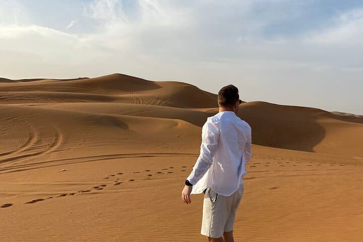 Dubai Red Sand Desert Safari: Evening Dune Drive, Camel Ride & BBQ Dinner photo 5