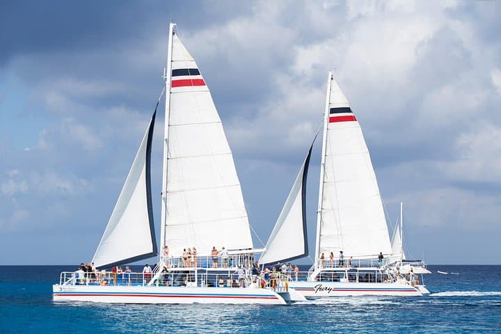 Fury Catamaran Cozumel: Snorkel Palancar & El Cielo with Beach Club Lunch photo 1