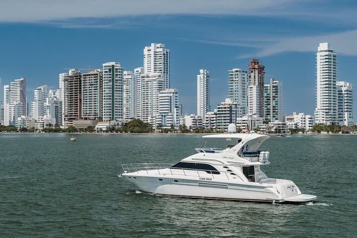Cartagena Luxury Charter: Sea Ray 56 8-Hour Yacht to the Rosario Islands photo 2