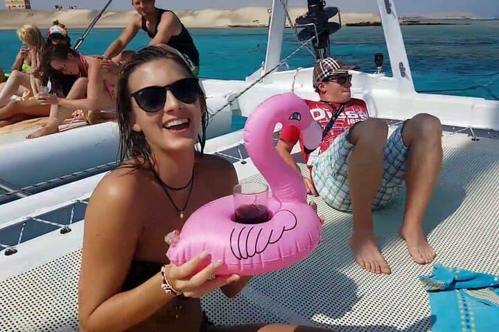 Half-Day Catamaran Sailing & Snorkeling off El Gouna, Red Sea photo 3