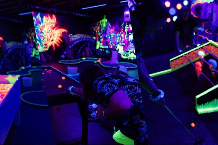 Glow-in-the-Dark Mini Golf in Queenstown — Putt n' Glow at Thrillzone photo 6