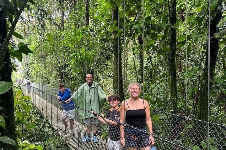 La Fortuna Waterfall & Hanging Bridges Combo — Mistico Rainforest Hike