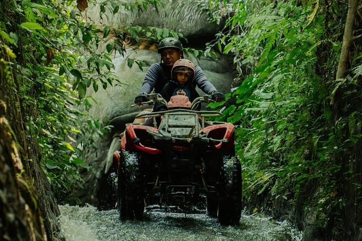 Ubud ATV, River Tubing & Telaga Singha River Club Day Package