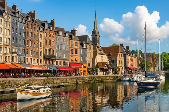 Honfleur & Deauville Shore Excursion from Le Havre — Half-Day Normandy Coastal Tour