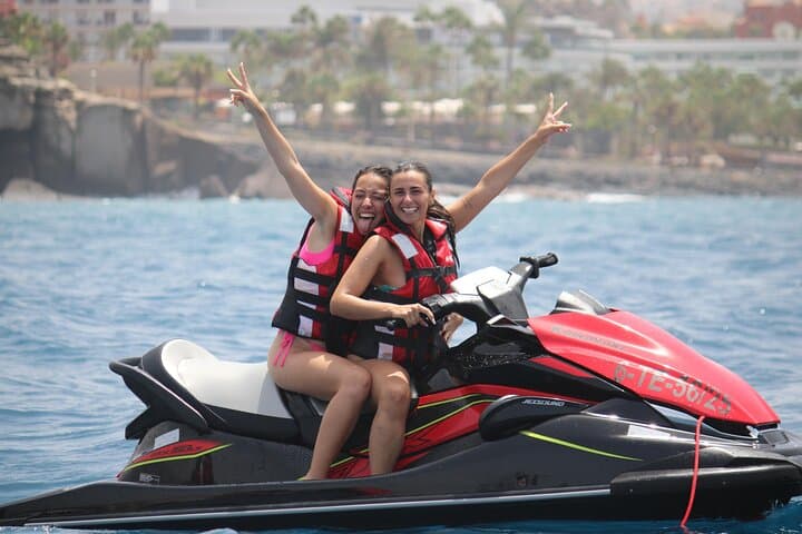 Tenerife Double Jet Ski Safari from Puerto Colón — 1‑Hour Coastal Ride