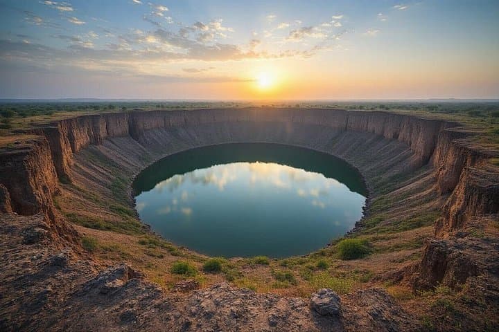 Lonar Crater Lake Day Trip from Aurangabad: Explore the Meteorite-Cut Basalt Lake photo 3