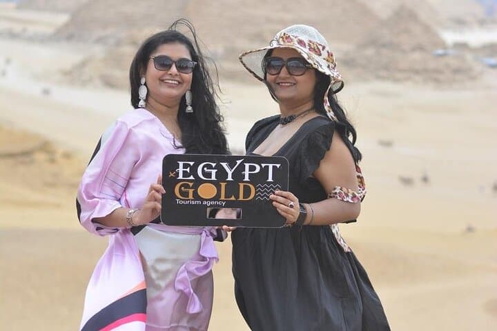 Giza Pyramids & Sphinx Half-Day Tour: Camel Ride, Lunch & Inside Pyramid photo 2
