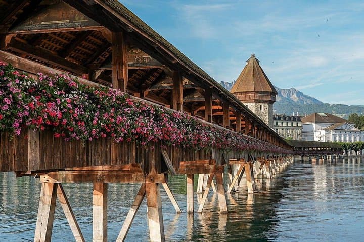 Zurich to Lucerne Private Day Tour: Chapel Bridge, Lion Monument & Lake Views photo 4